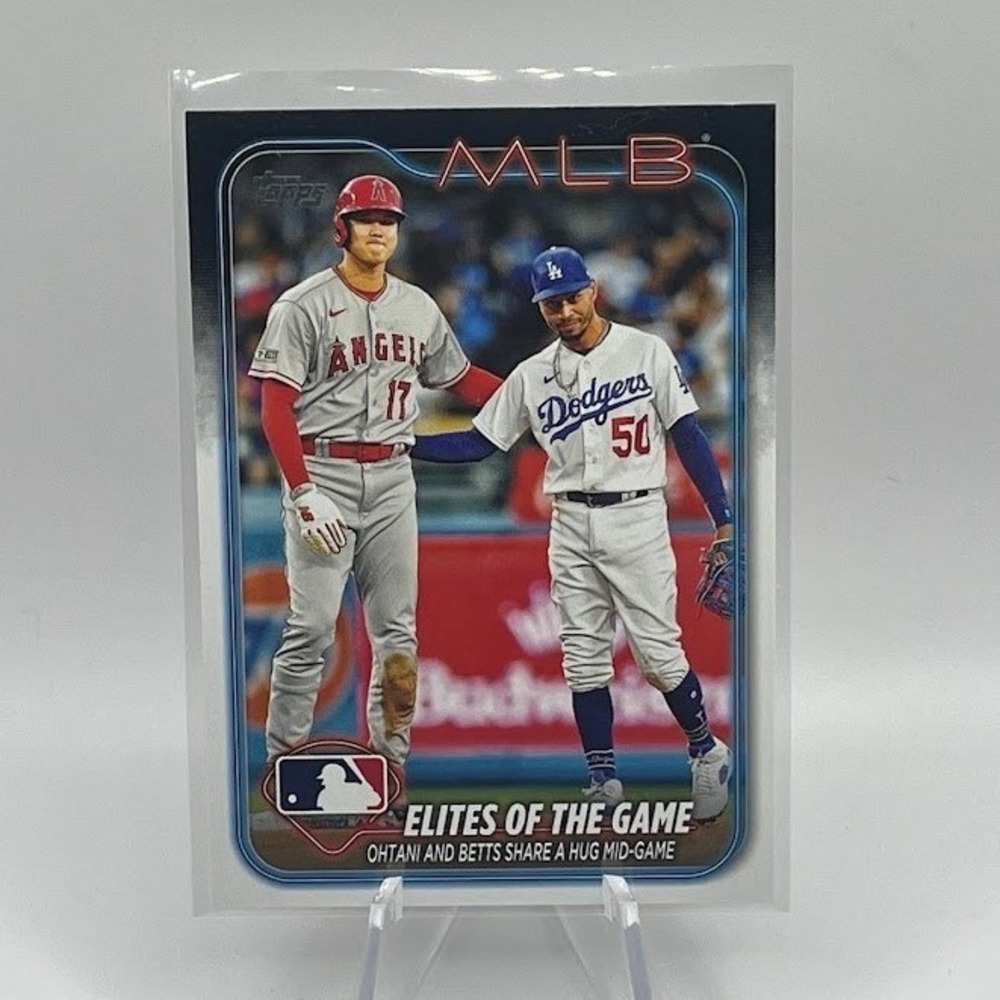 Shohei Ohtani Mookie Betts 2024 Topps Series 138 MLB Los Angeles Angels Dodgers